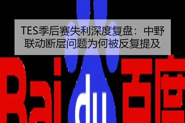 TES季后赛失利深度复盘：中野联动断层问题为何被反复提及